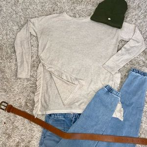 Aerie Side Ruffle Shirt